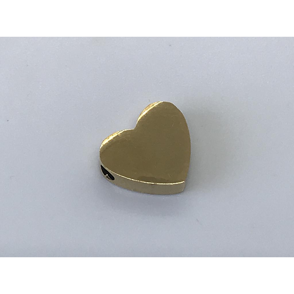 DIJE CORAZON DE ACERO 10X9MM