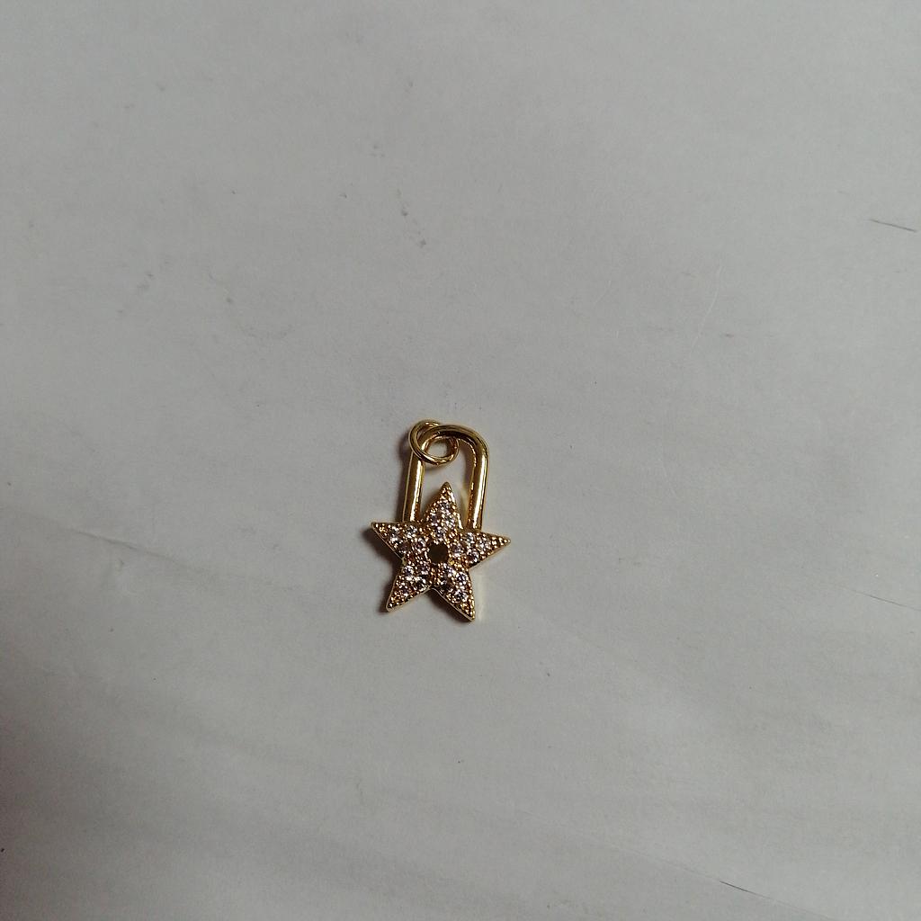DIJE DE ESTRELLA MICROCIRCONIA