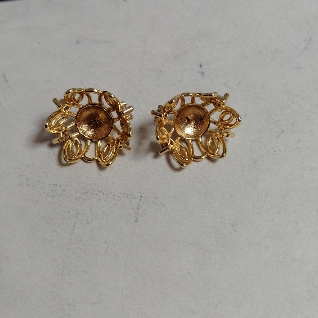 CUBRE PERLAS 16MM ELECTROENCHAPADO