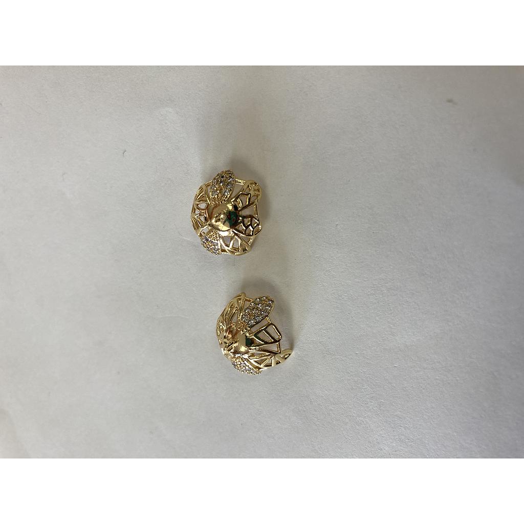 CUBRE PERLA 14MM ELECTROENCHAPADO