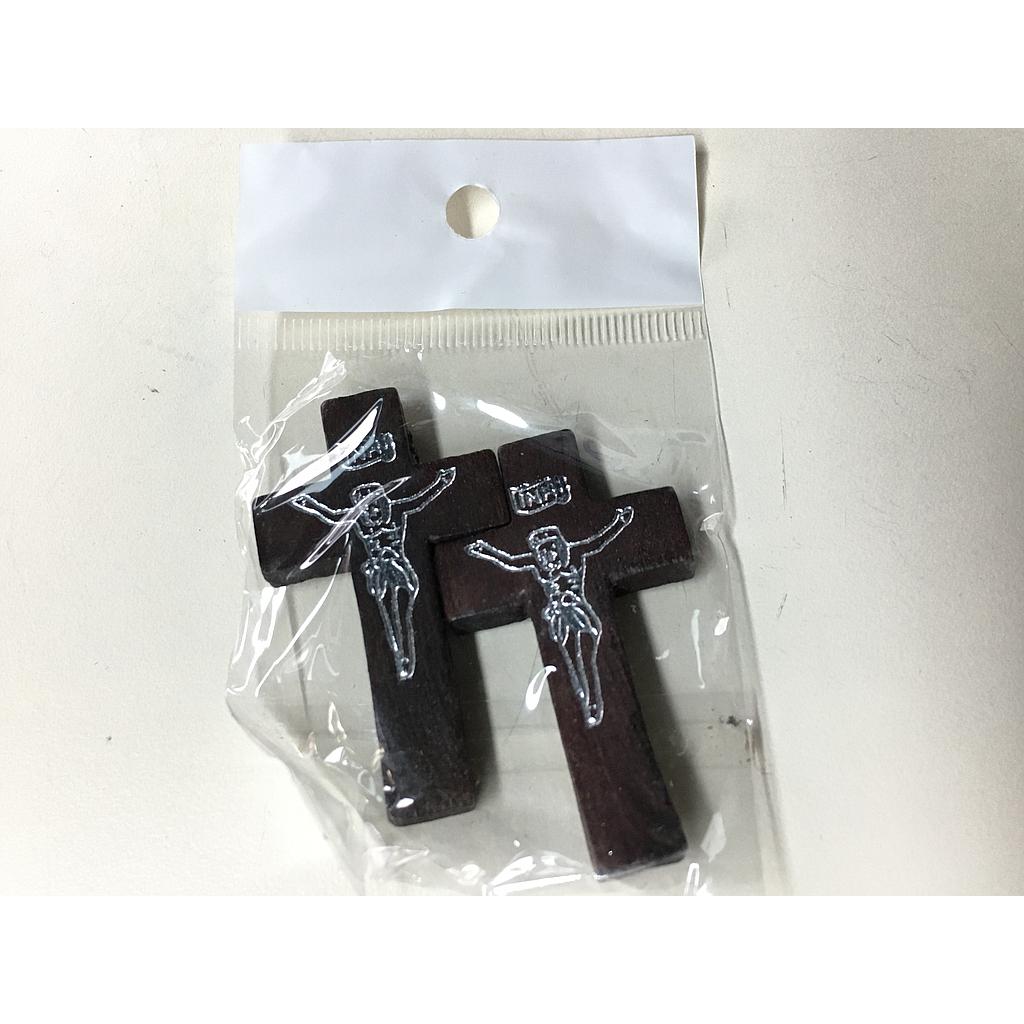 DIJES CRUCES DE MADERA 42X24MM 2PCS