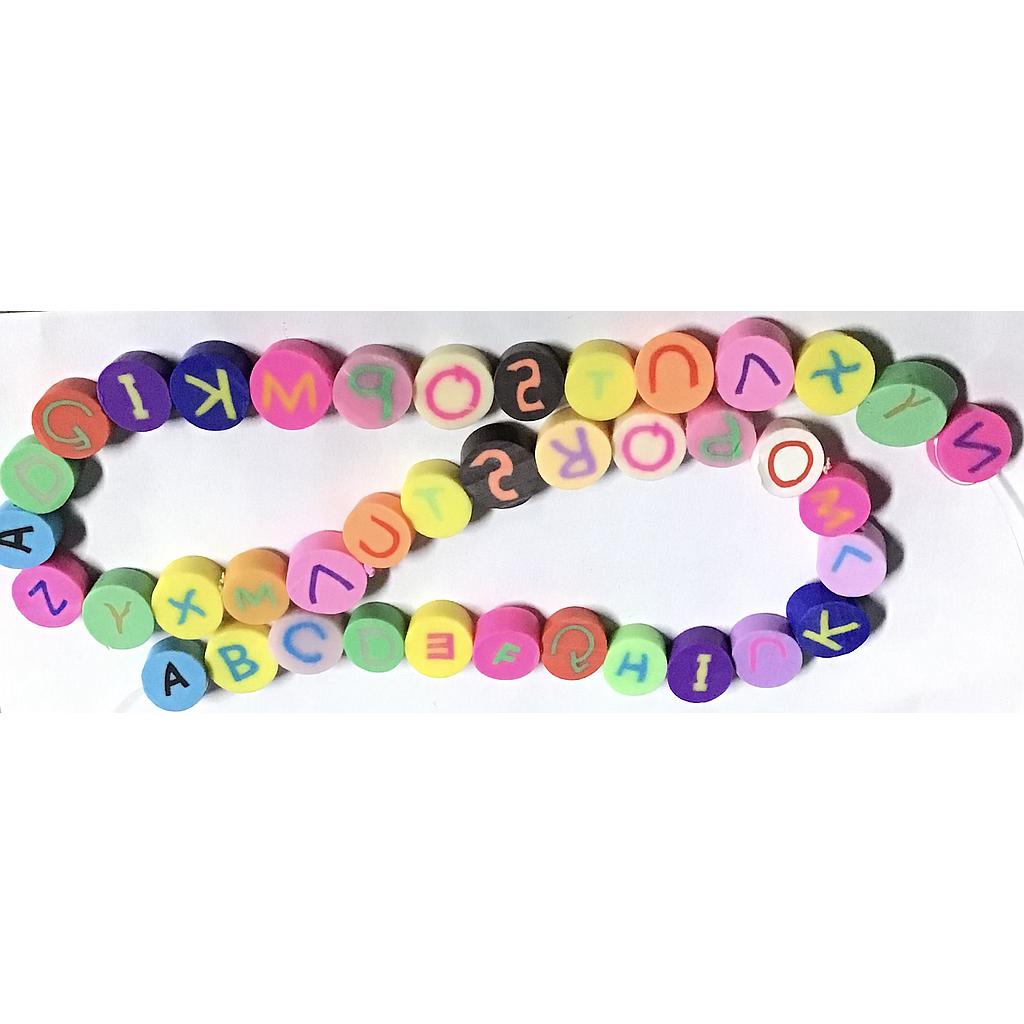 FIMO ABECEDARIO COLORES RISTRA 40 PCS