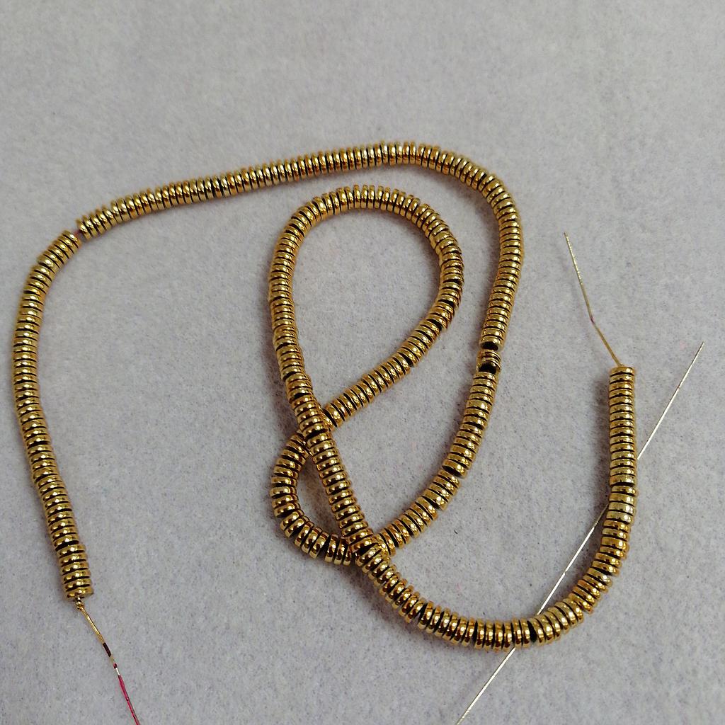 HEMATITA DISCO 4MM