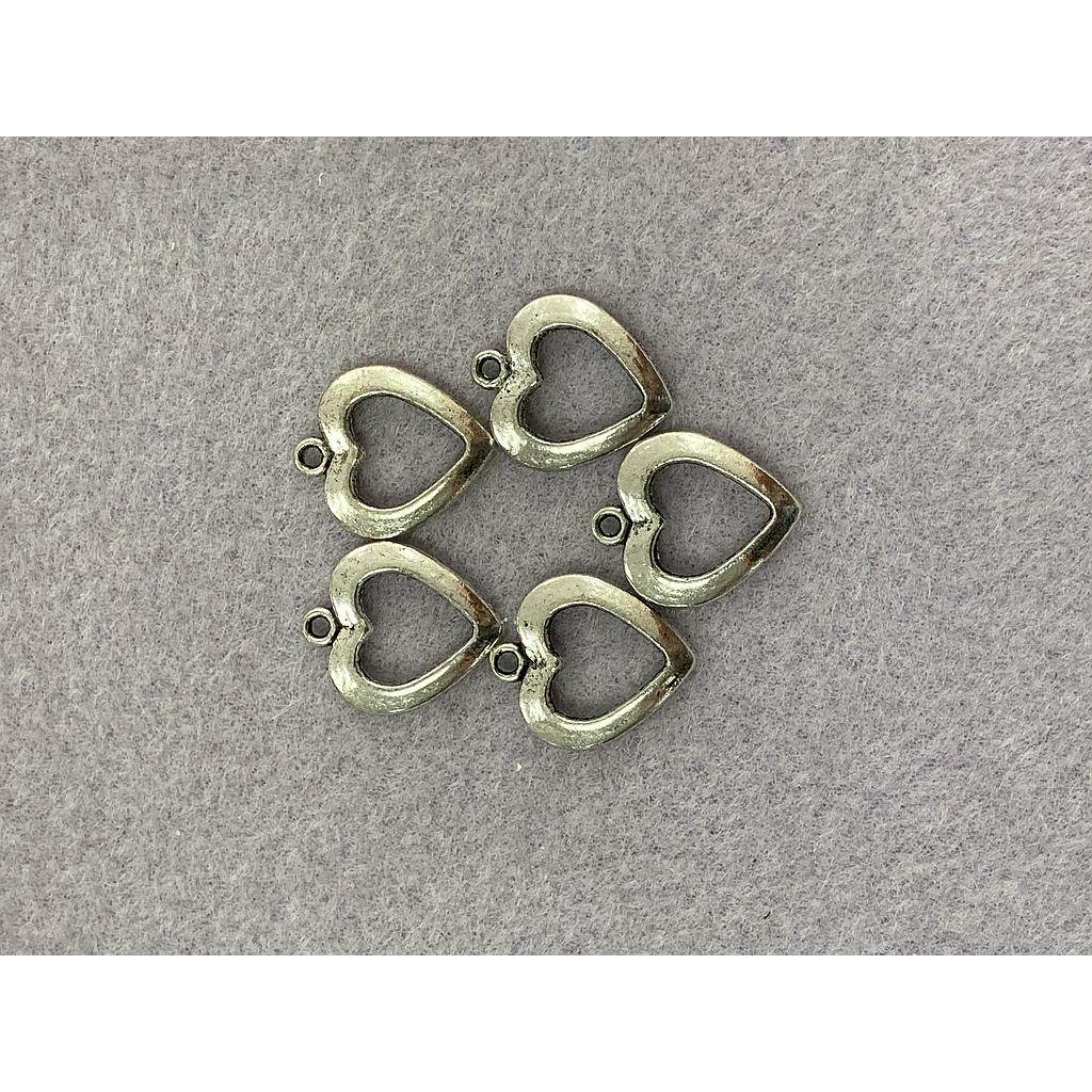 DIJE DE PEWTER CORAZON