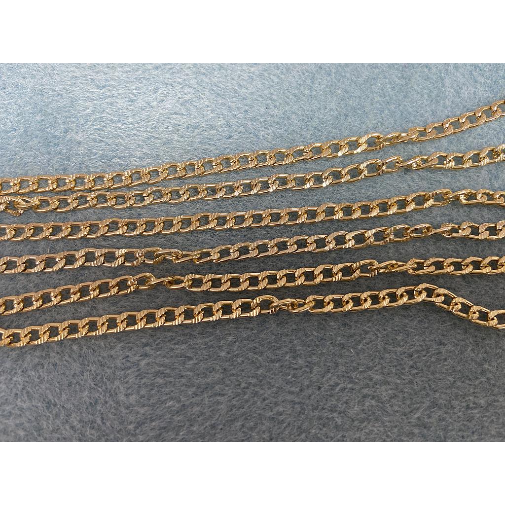 CADENA DE ALUMINIO DORADA