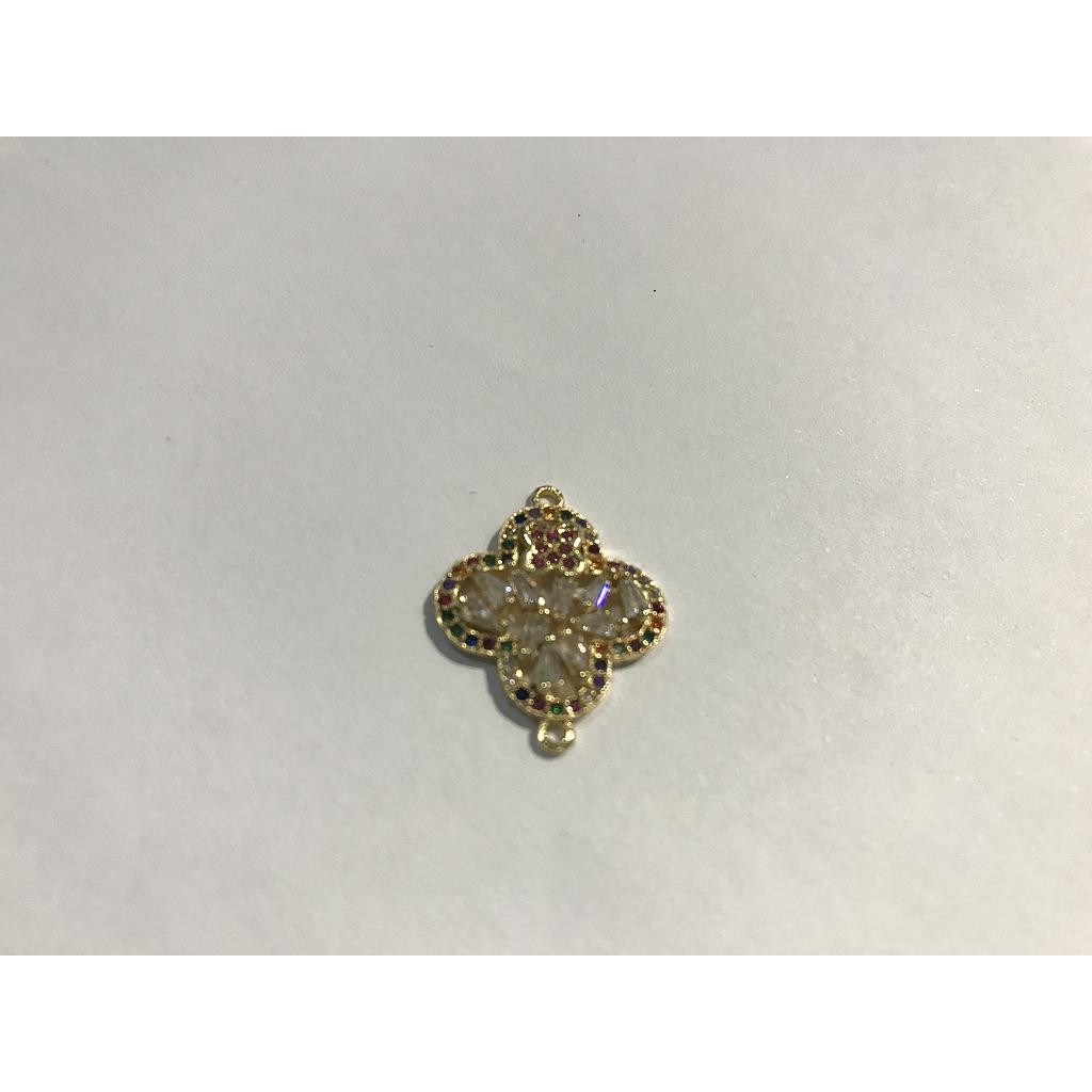 DIJE MICROZIRCON FLOR