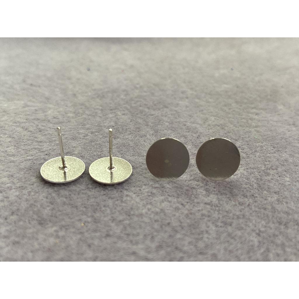 PATENTE DE PEGAR PLATA 925 10MM