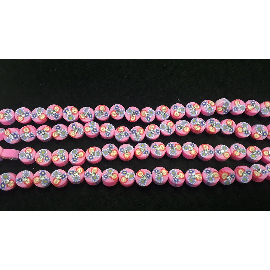 FIMO ROSADO CON CIRCON
