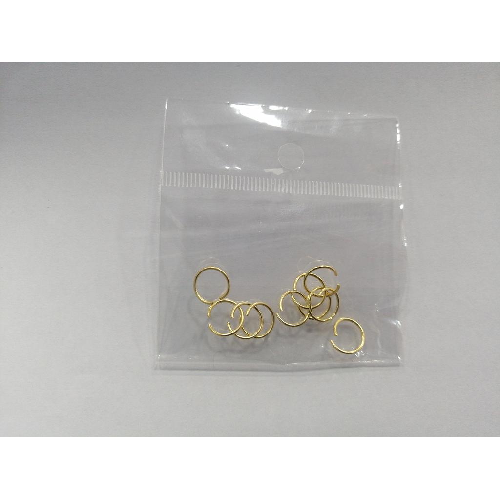 ARGOLLAS DE ACERO 0.7X8MM 10 PCS