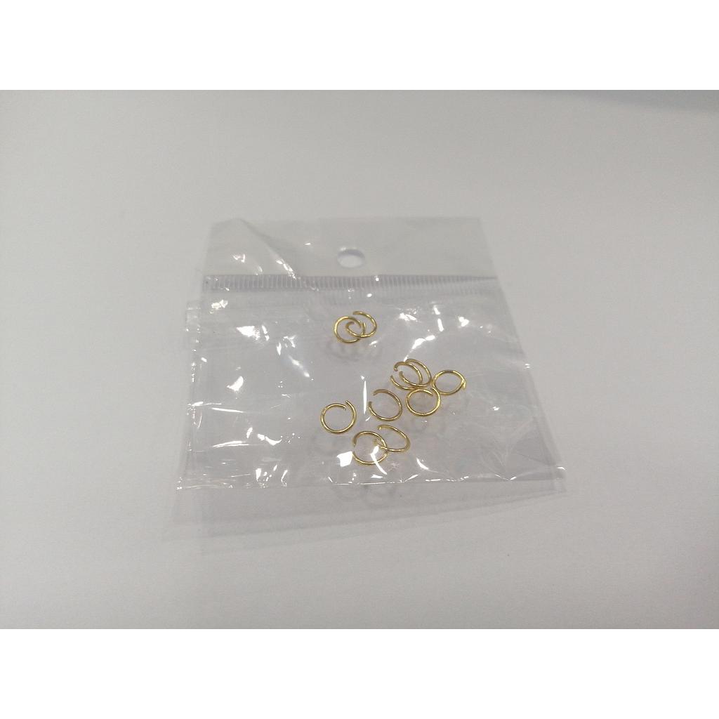 ARGOLLAS DE ACERO 6MM 12PCS