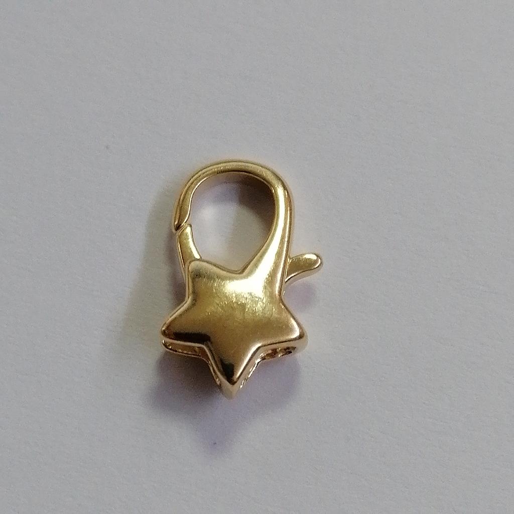 BROCHE GOLDPLATED 16MM