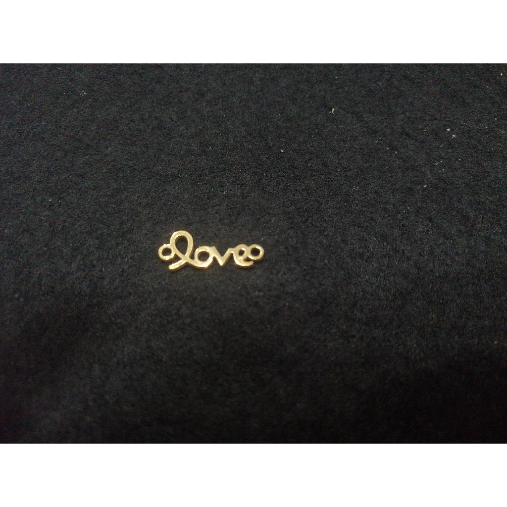 DIJE LOVE DE ACERO