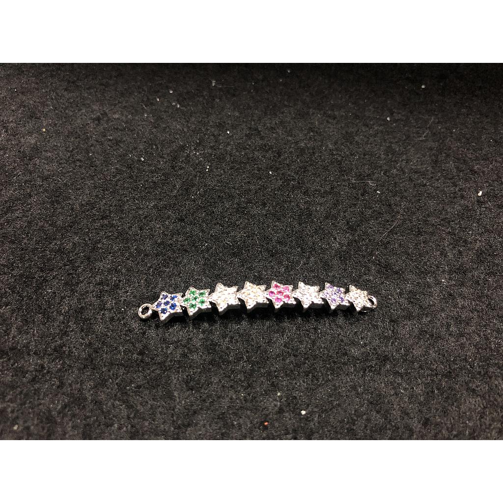 DIJE ESTRELLAS MICROZIRCONIA