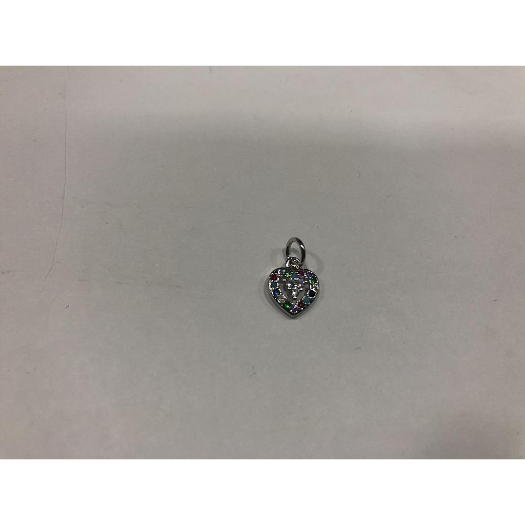 DIJE CORAZON MICROCIRCONIA