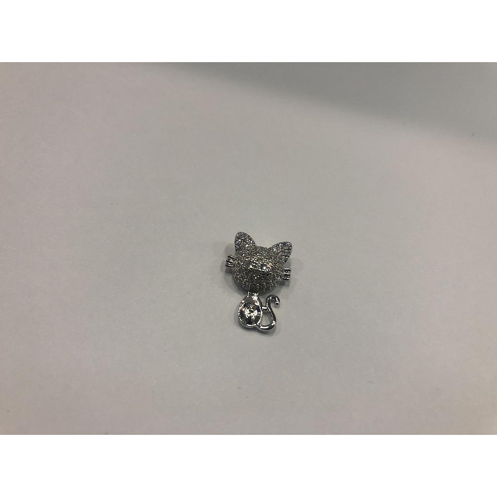 DIJE GATO ELECTROENCHAPADO