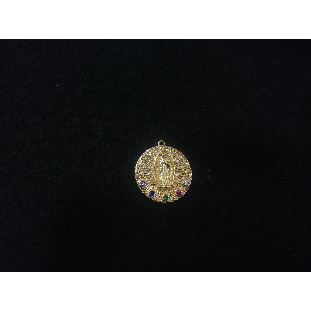 DIJE VIRGEN DE GUADALUPE ELECTROENCHAPADO
