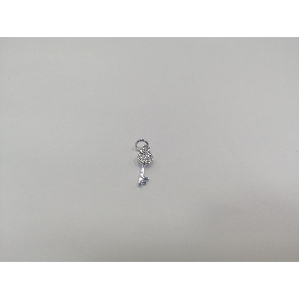 DIJE LLAVE MICROCIRCONIA