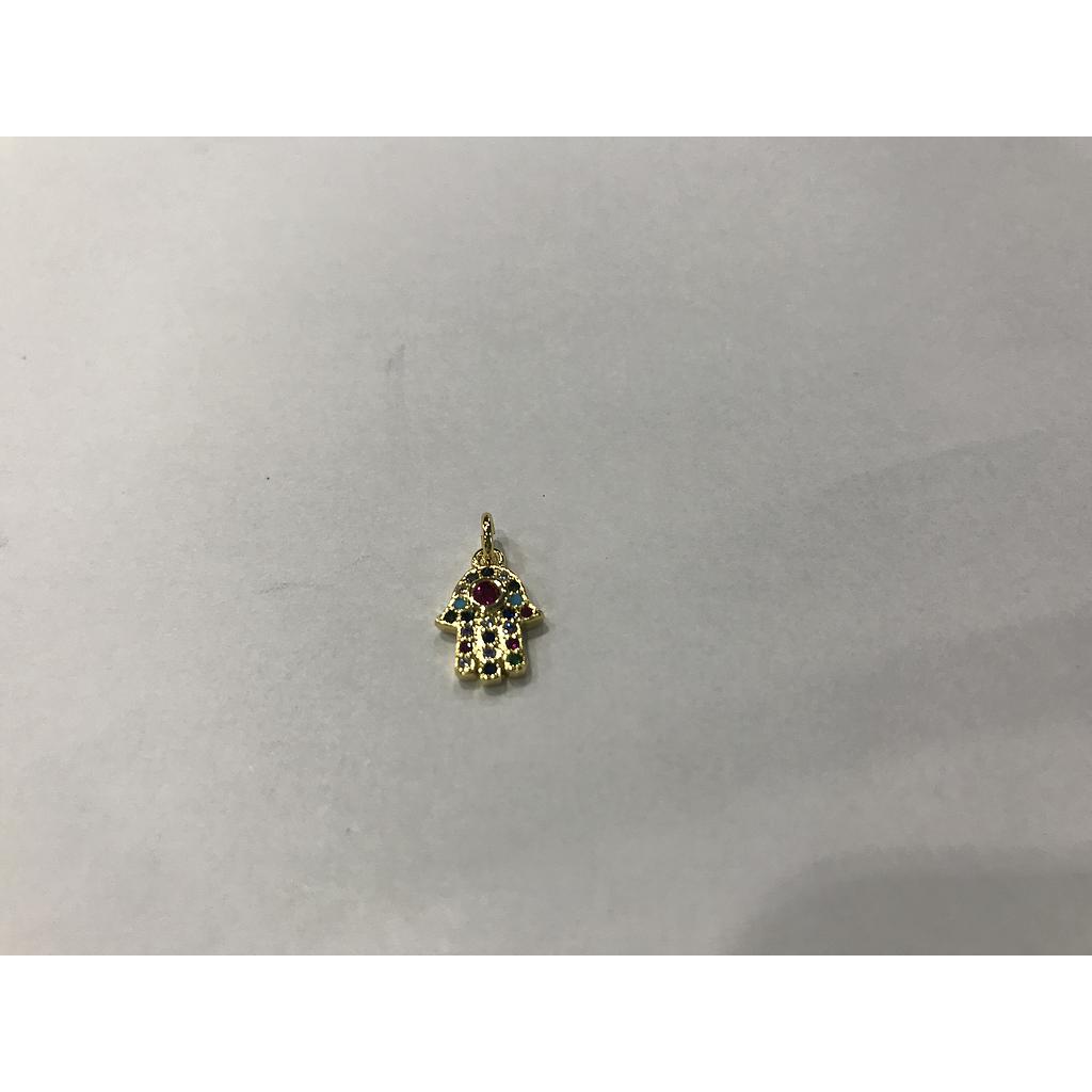 DIJE MANO HAMSA MICROCIRCONIA