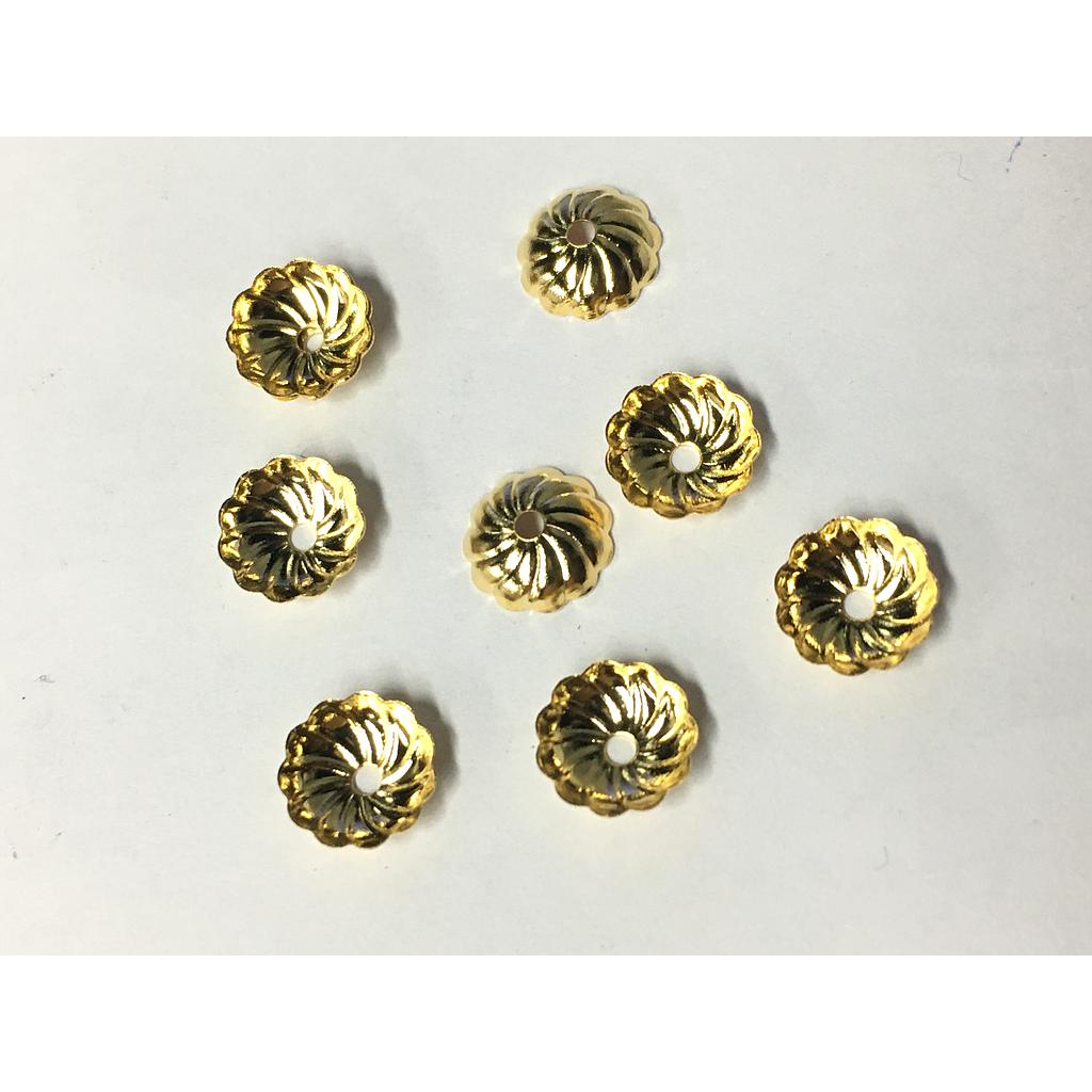 CUBRE PERLA ACERO 7MM