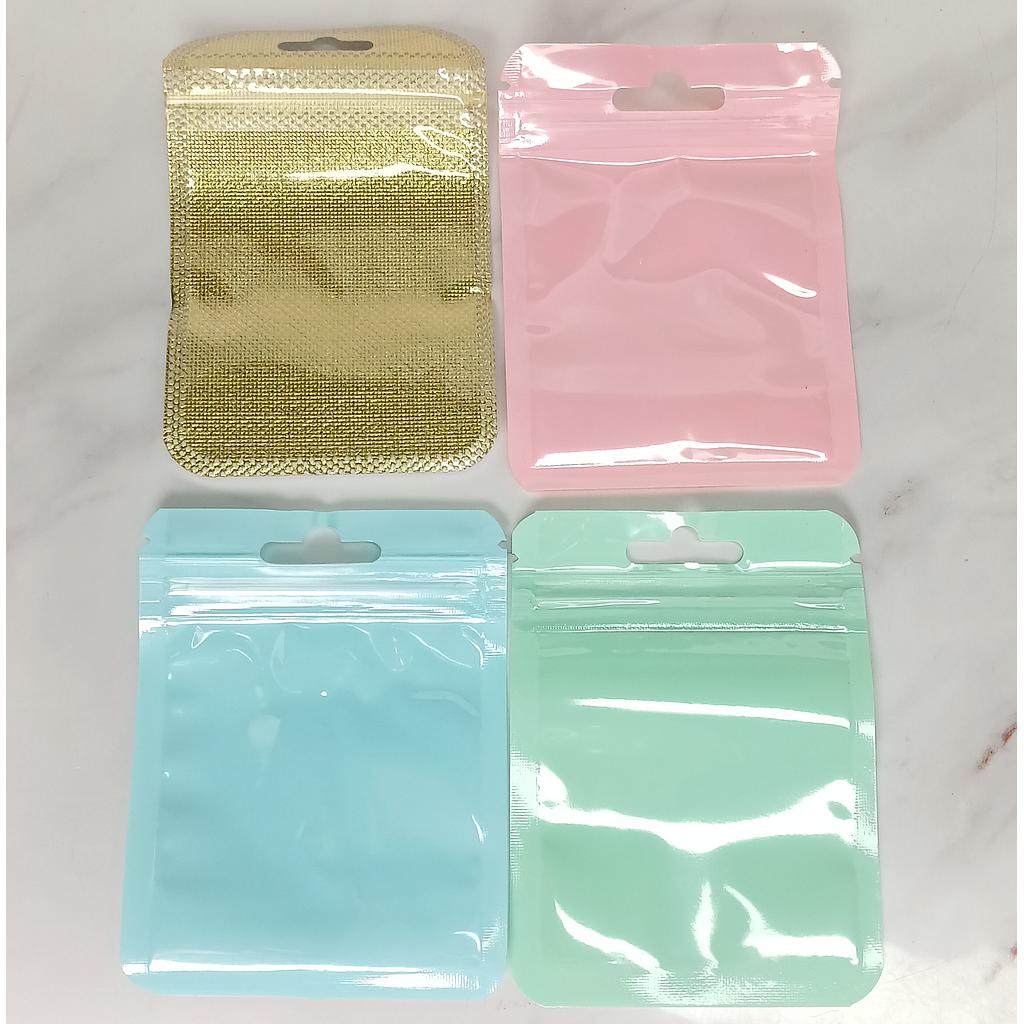 BOLSAS ZIPLOC DE COLORES 7X11CM 12PCS