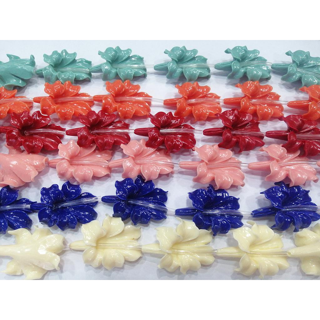 RISTRA DE FLORES ACRILICAS