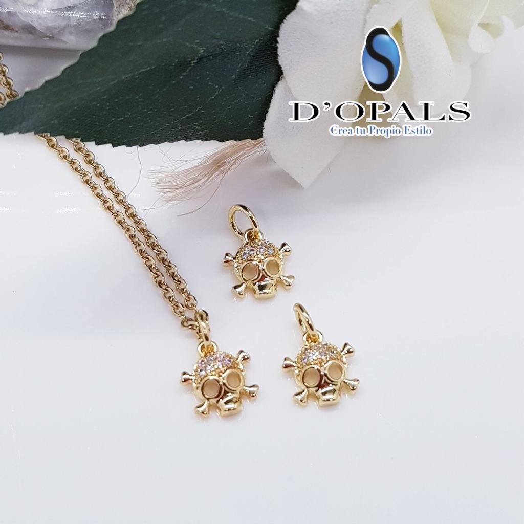 DIJE CALAVERA MICROZIRCONIA 10MM