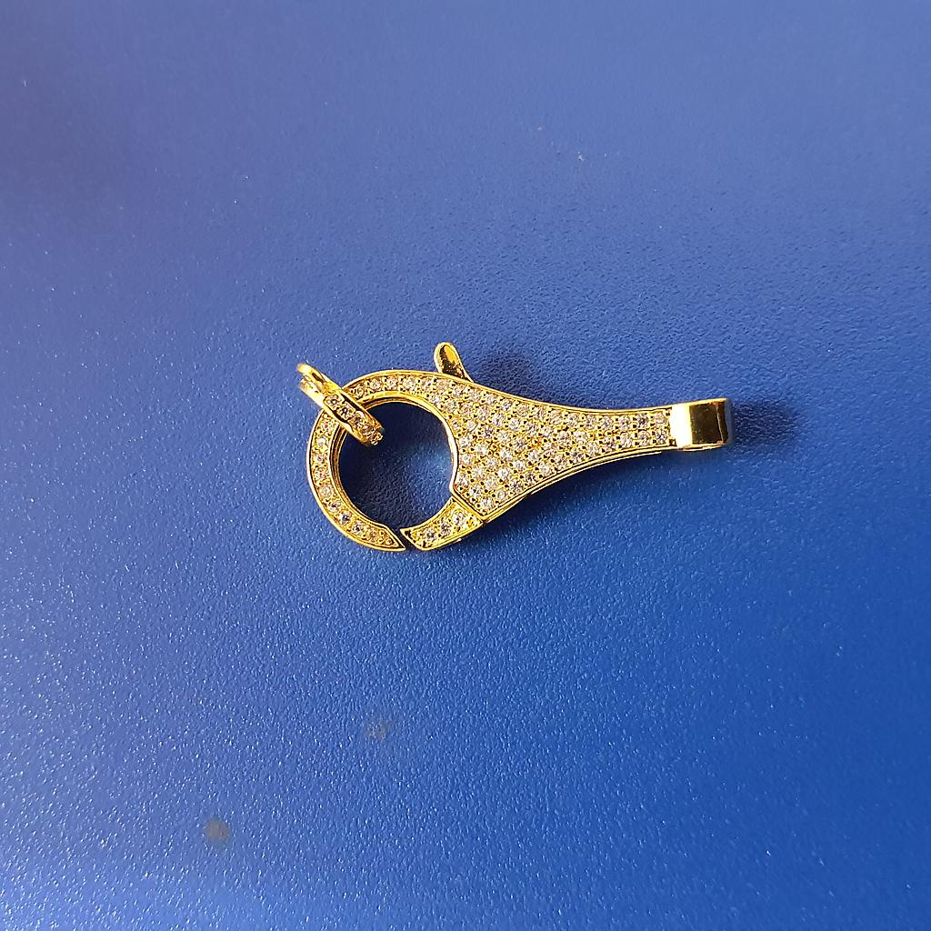 BROCHE MICROCIRCONIA 32MM