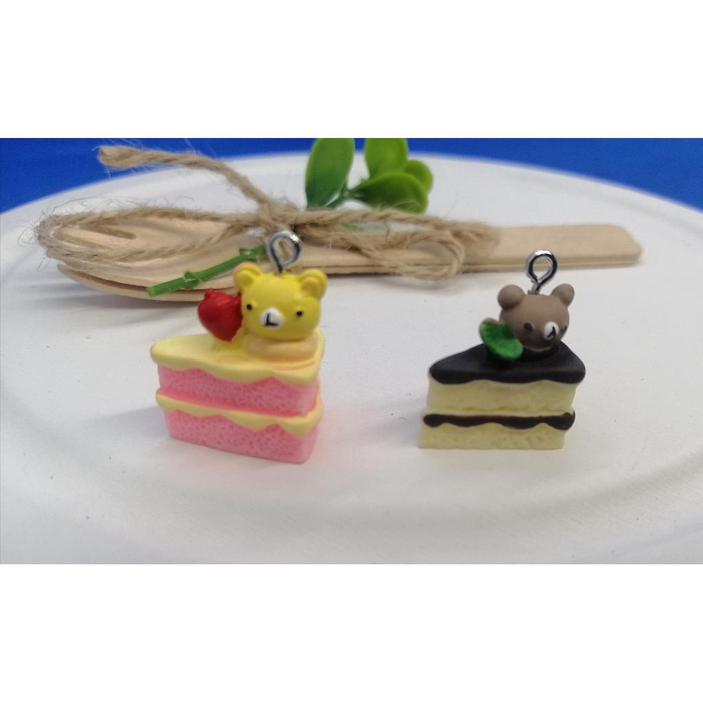 DIJE DE PASTEL CON OSITO