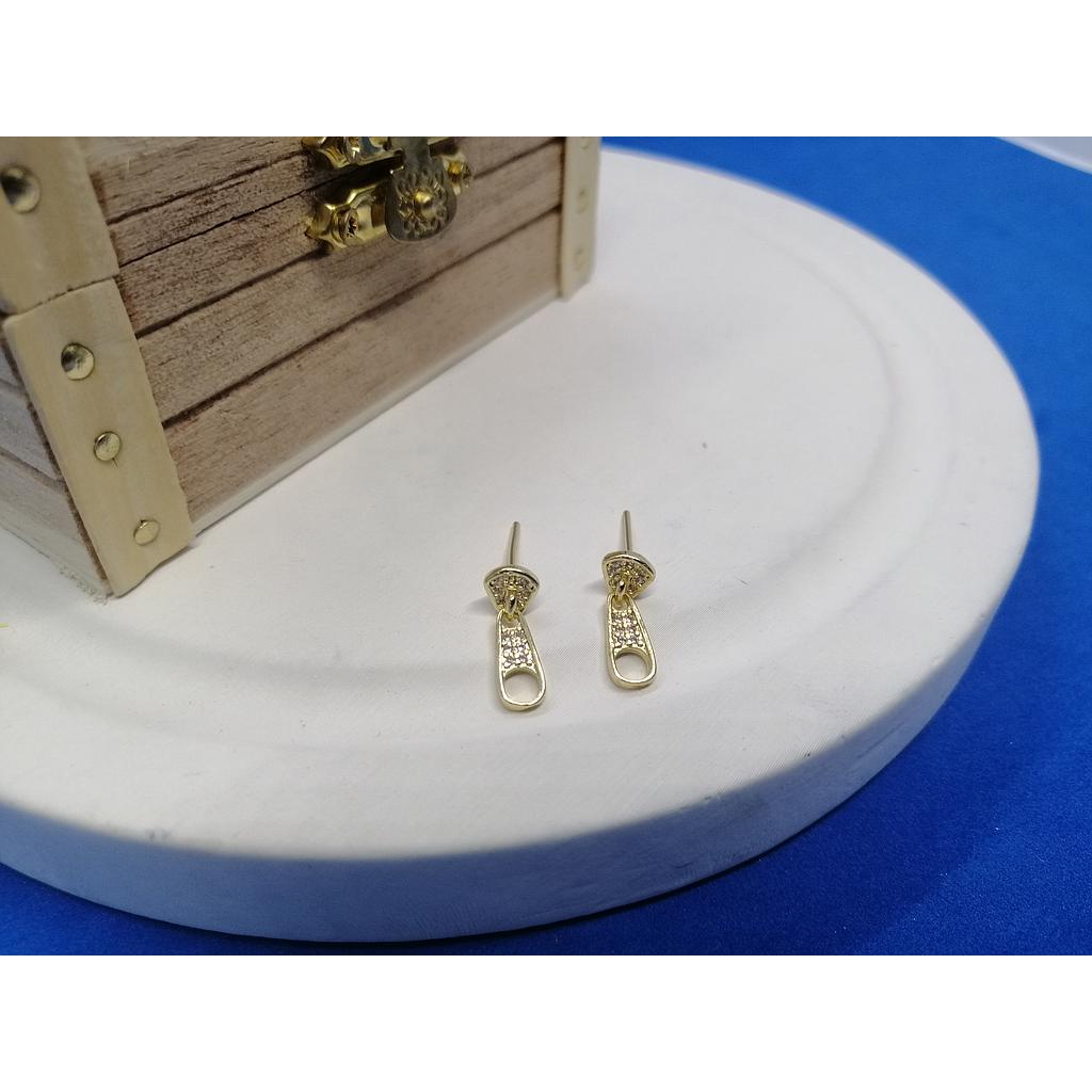 ARETES DE ZIPPER MICROCIRCONIA 14MM