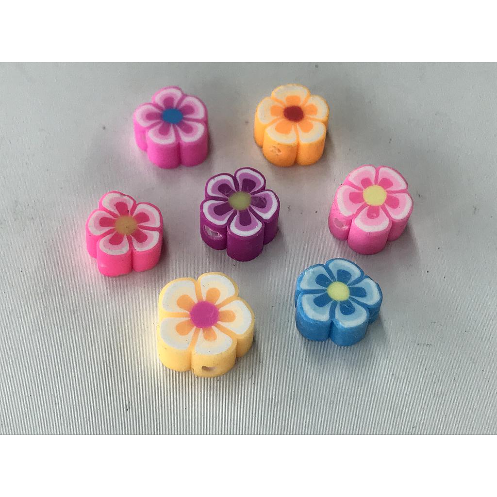 FIMO FLORES 7 PIEZAS