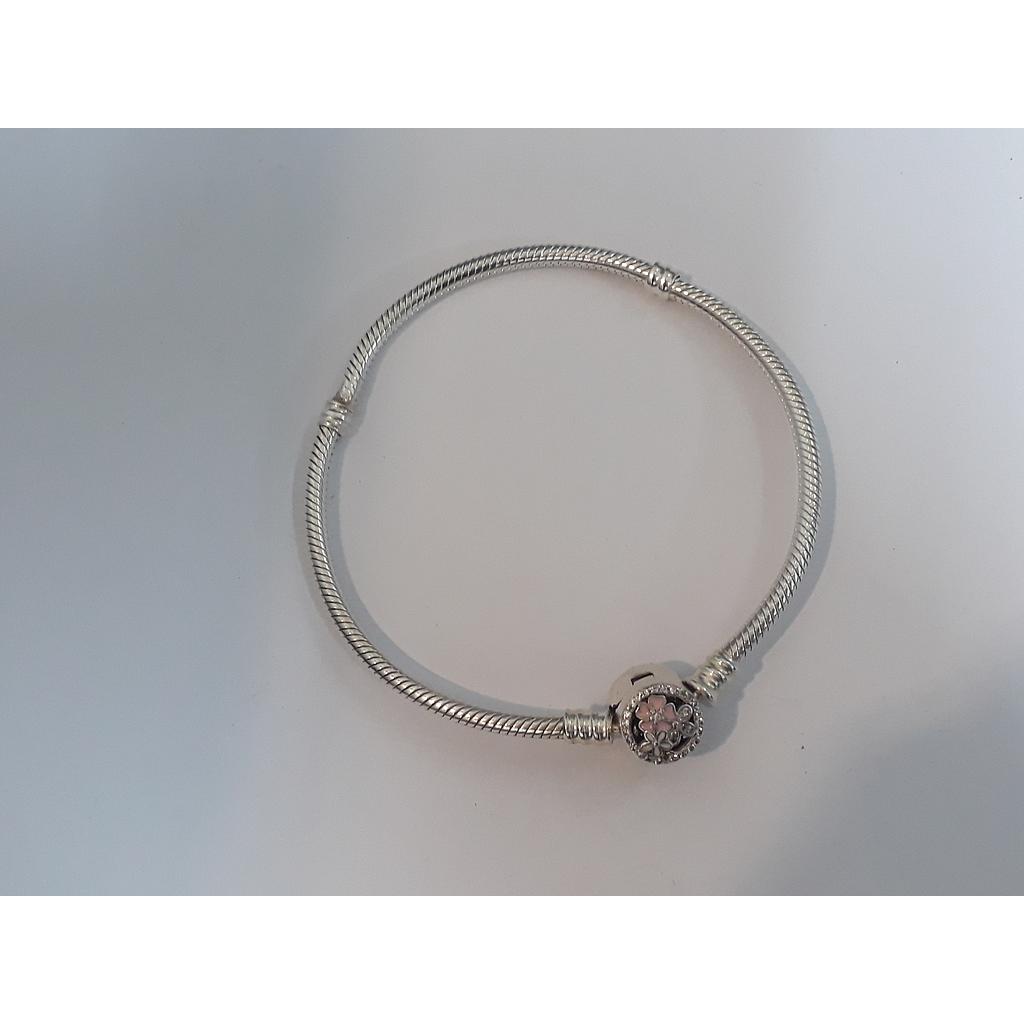 PULSERA PANDORA PLATA 20CM