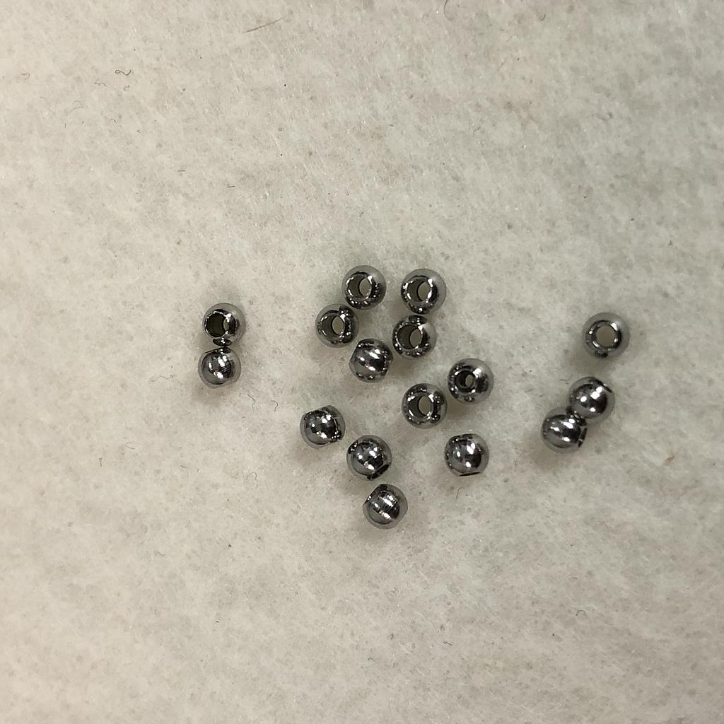 SEPARADOR PLATEADO 3MM ACERO 50PCS