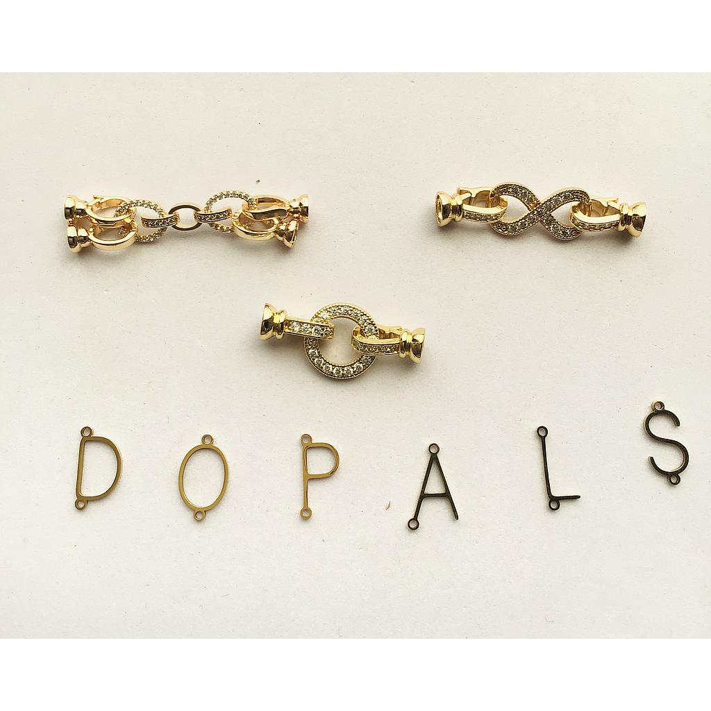 BROCHES VARIOS DESMONTABLE ELECTROENCHAPADO