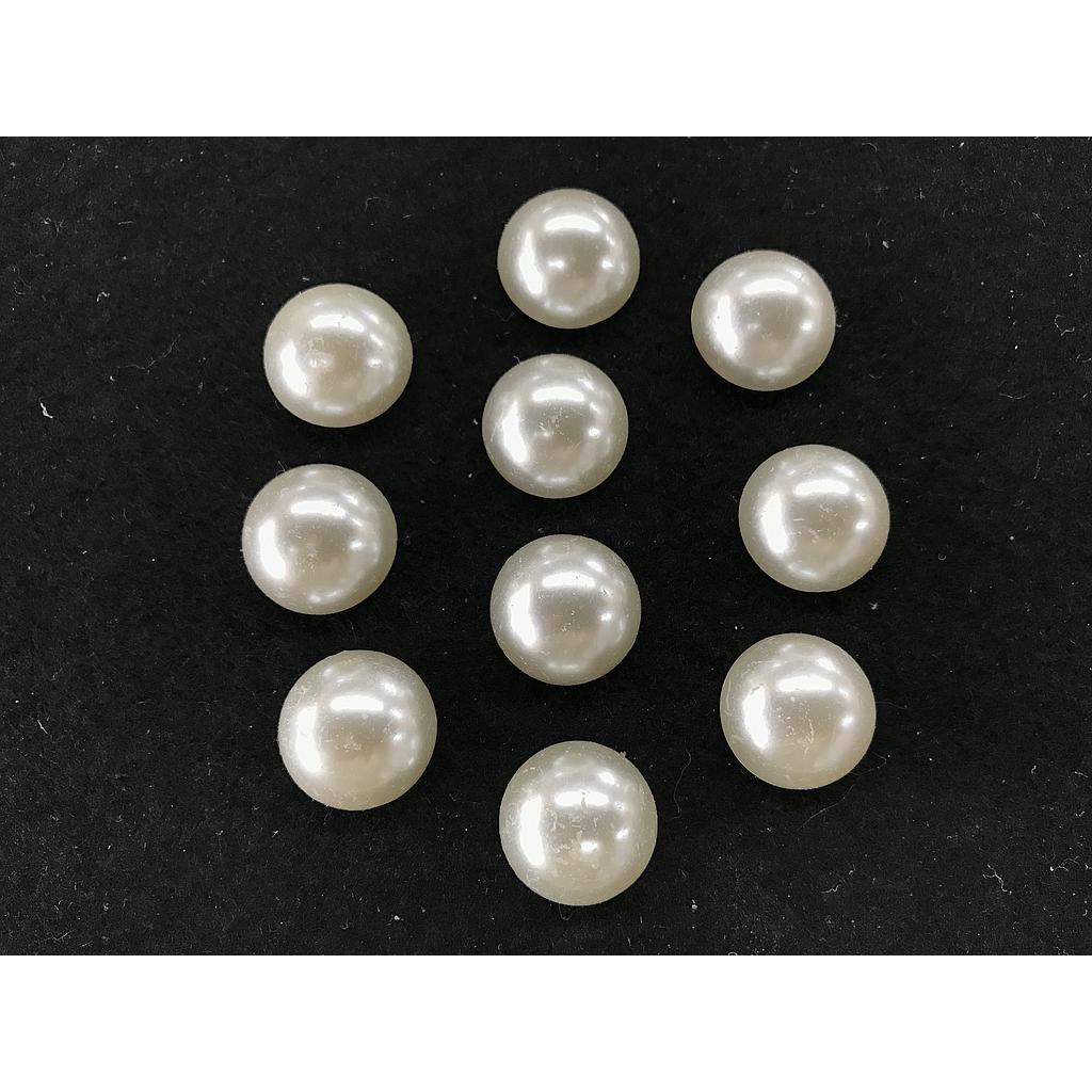 PERLAS ACRILICAS DE PEGAR 18MM 10PCS