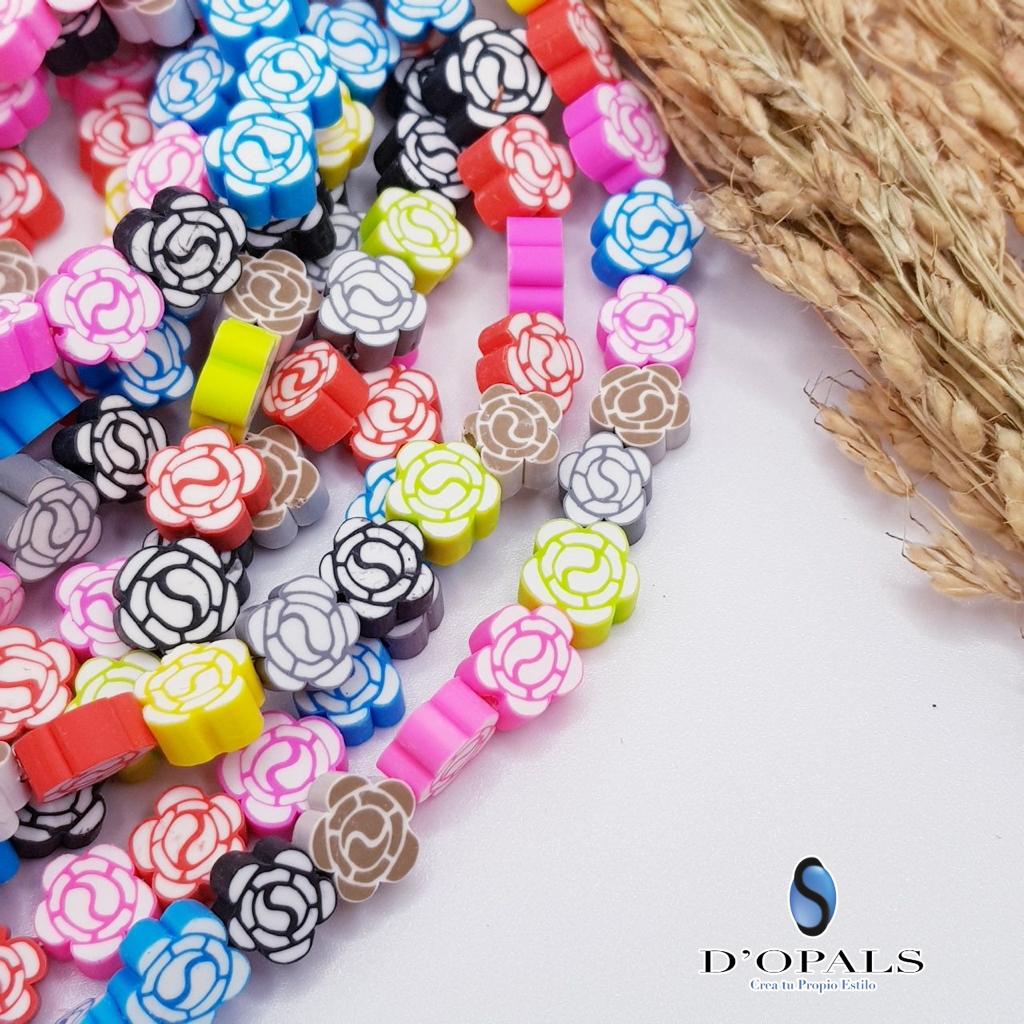 FIMO ROSAS DE COLORES