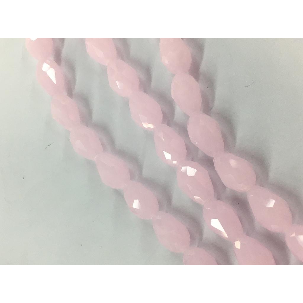 CRISTAL DE GOTA 8X11MM ROSADO