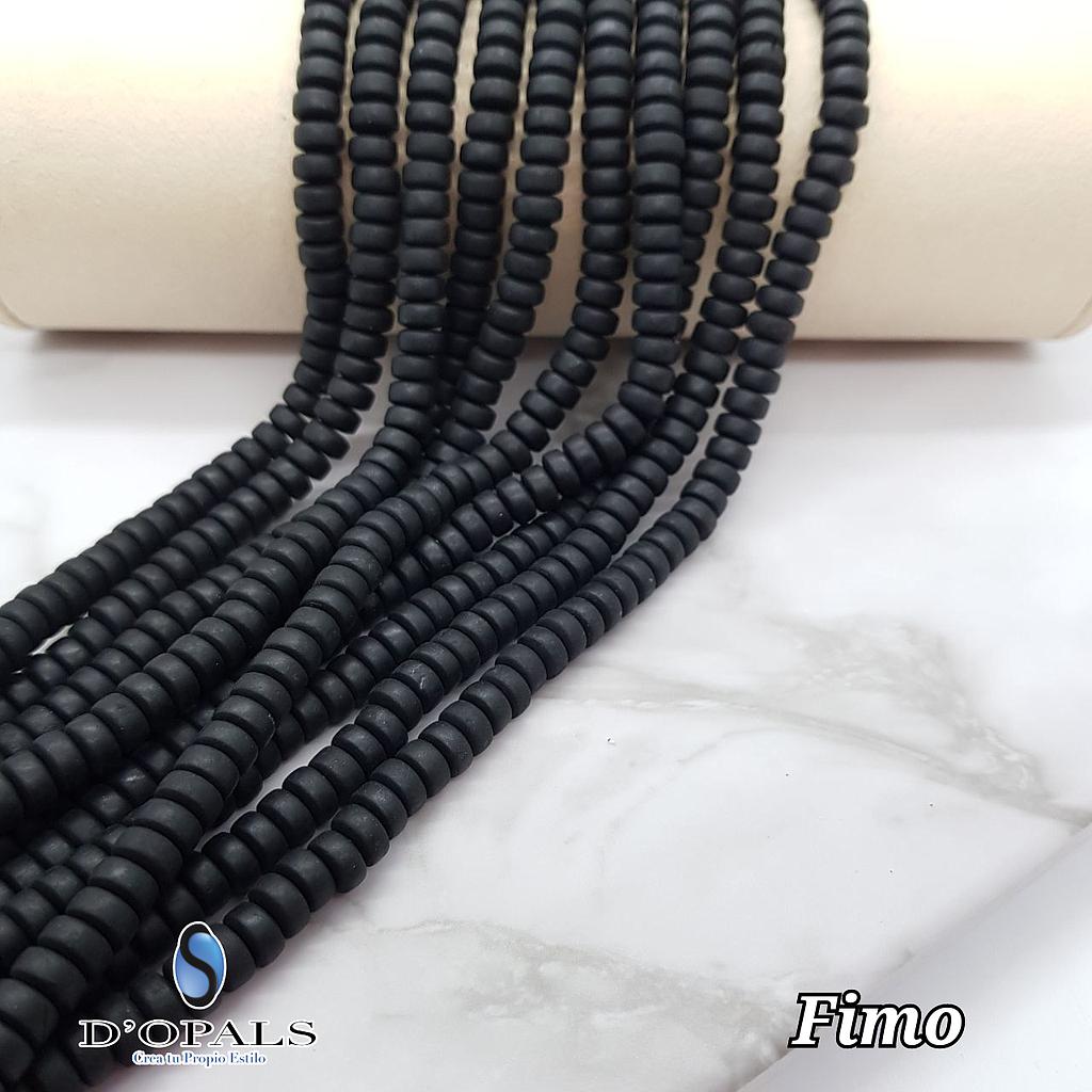 FIMO DISCO NEGRO 3X6MM