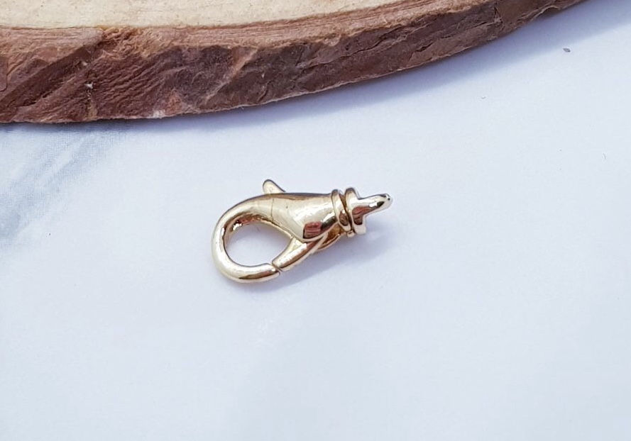 BROCHE PERICO 12MM ELECTROENCHAPADO