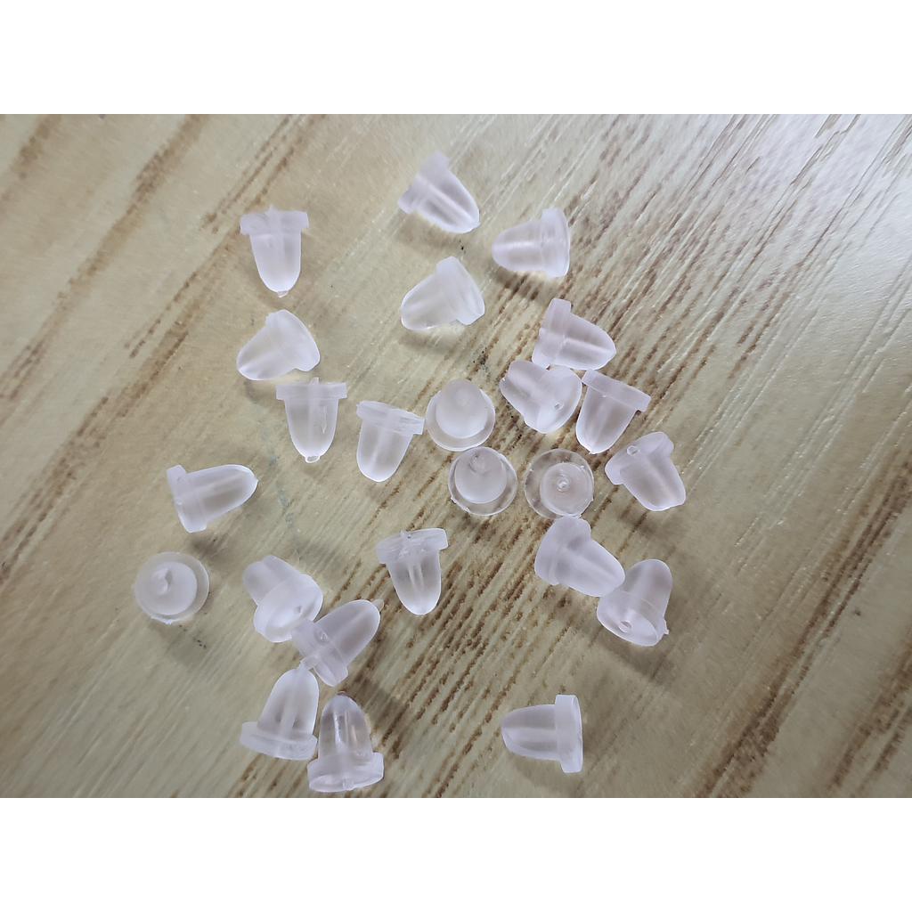 TAPONES DE GOMA PARA ARETES 200PCS