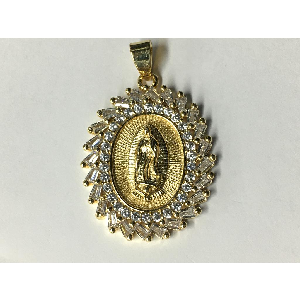 DIJE VIRGEN DE GUADALUPE MICROCIRCONIA