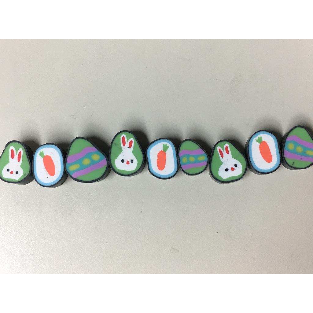 FIMO CONEJO DE PASCUA RISTRA 40PCS