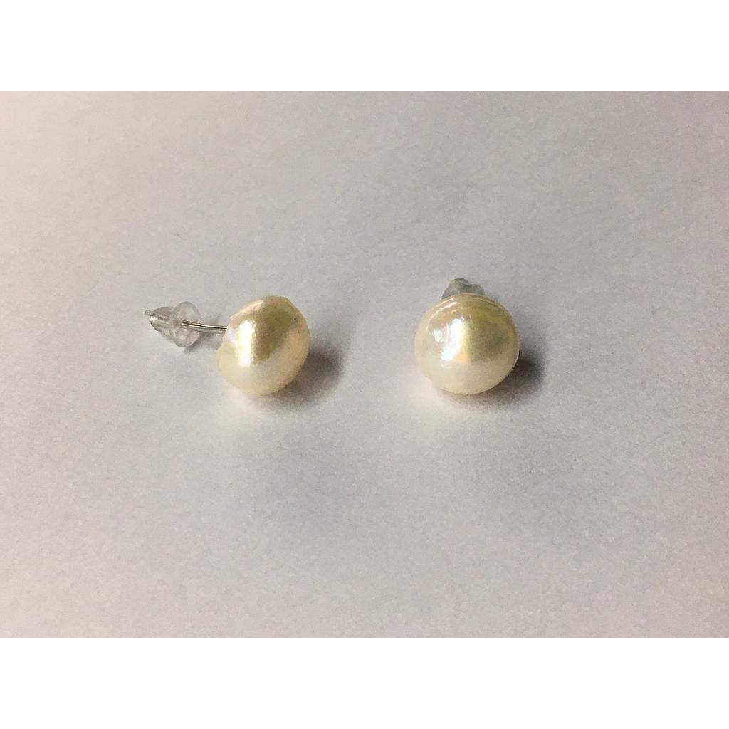 ARETES DE PERLA DE RIO 9MM