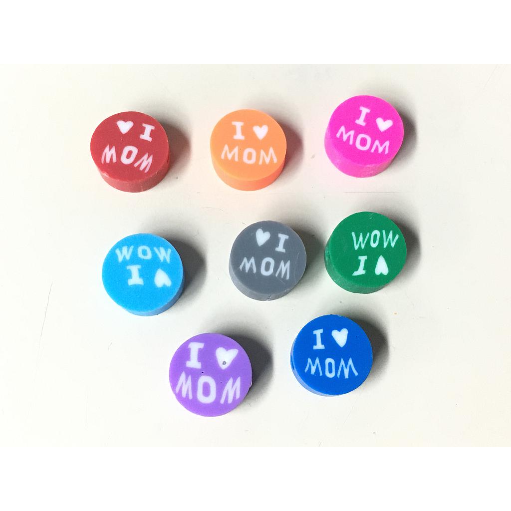 FIMO I LOVE MOM 6PCS