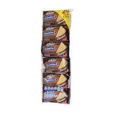 WAFER CHOC COLOMB PAQ 24 UND