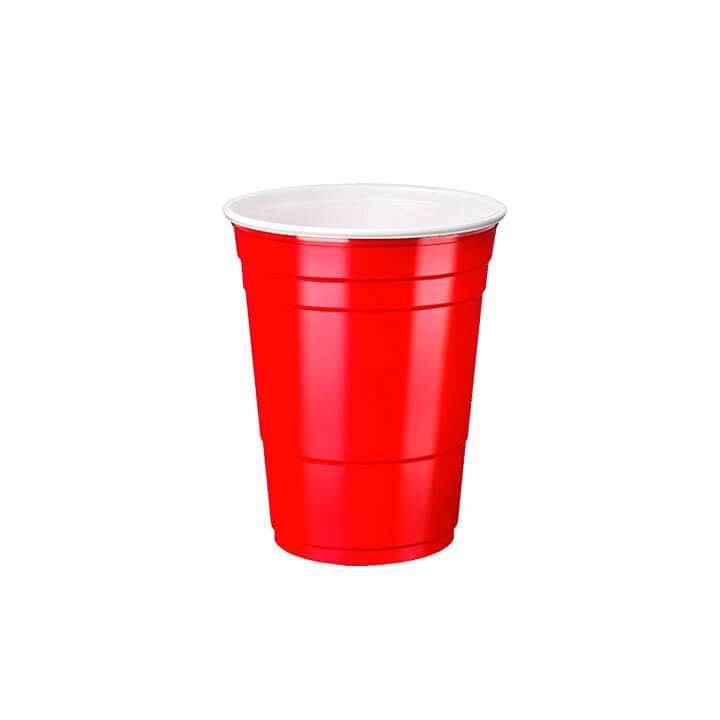 VASOS ROJO DESECHABLE 5 UND