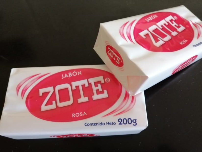 ZOTE JABÓN ROSA  200 GR