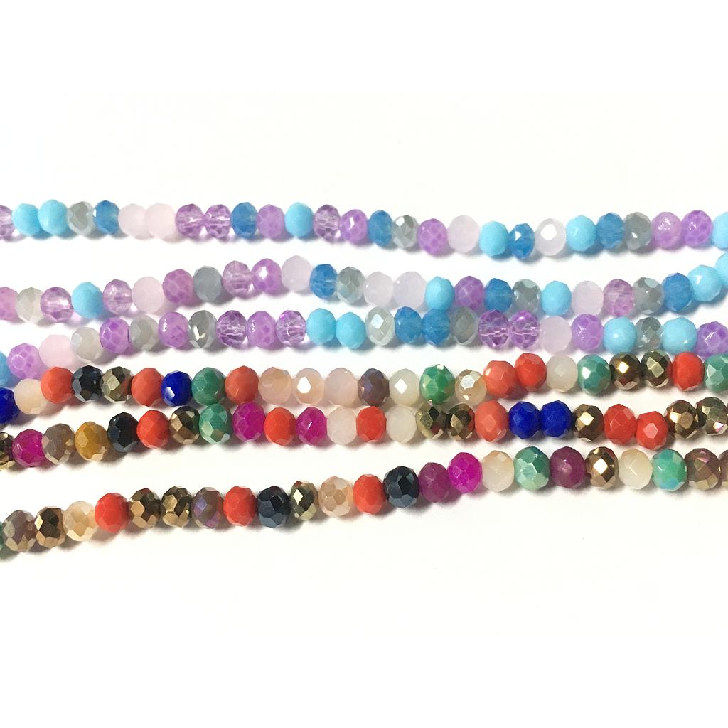 CRISTAL RONDEL MULTICOLOR 4MM