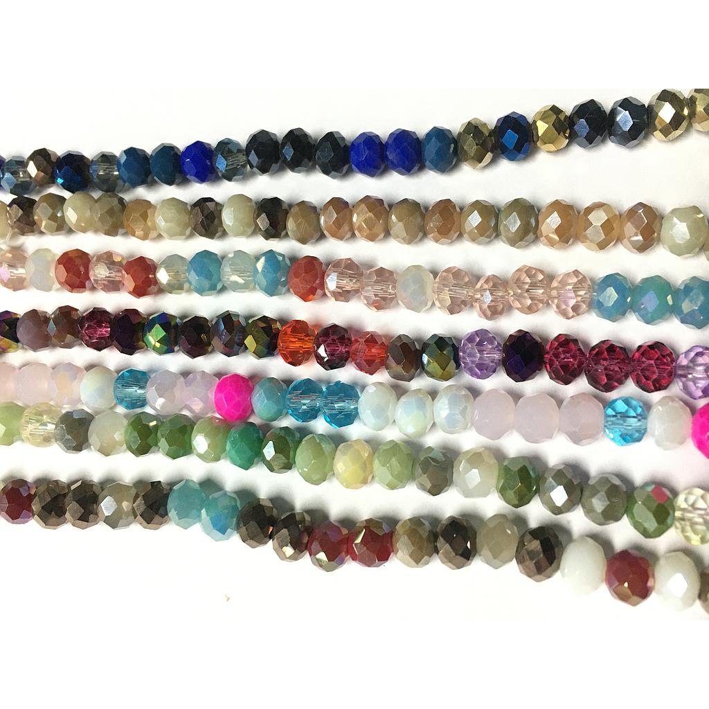 CRISTAL RONDEL MULTICOLOR 6MM