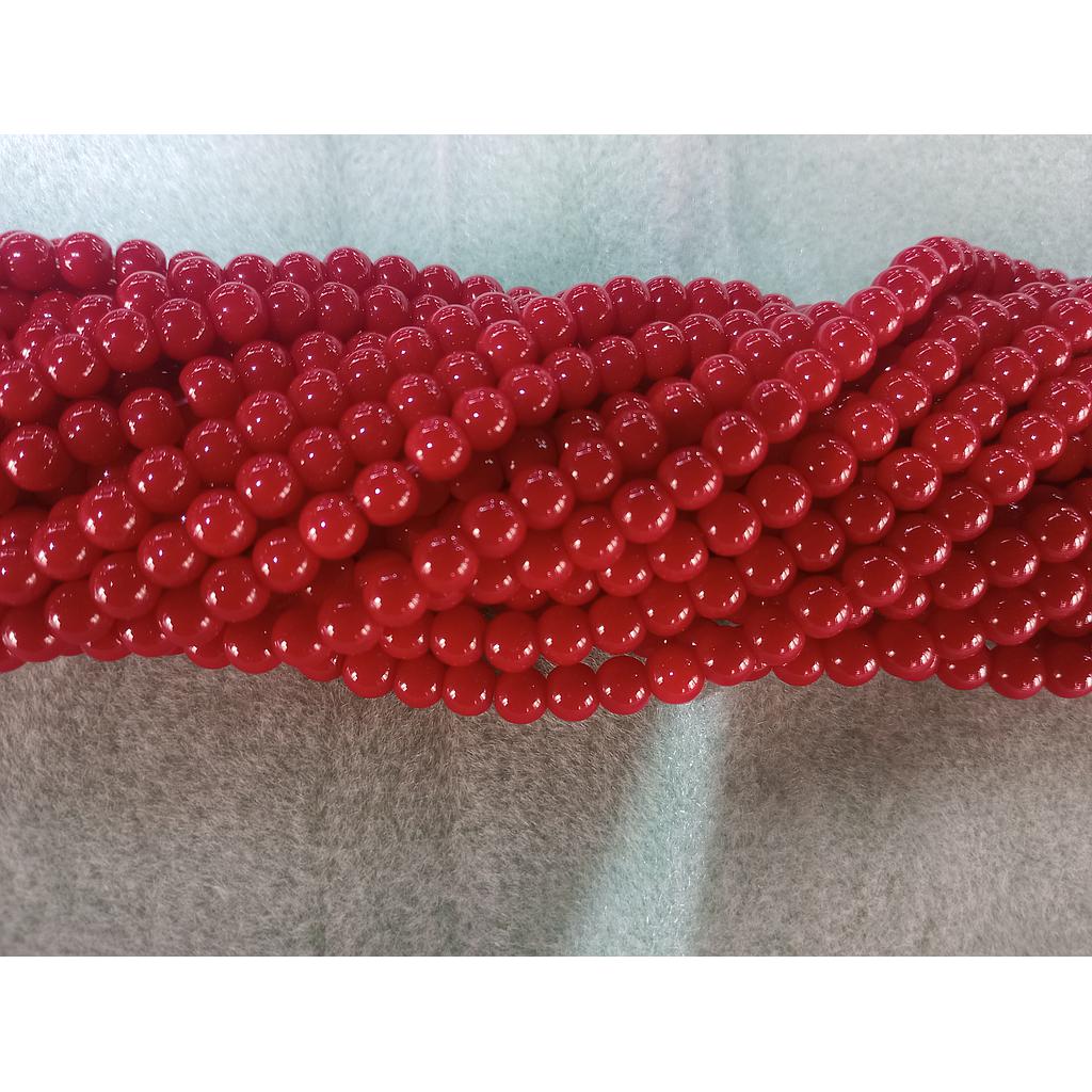PIEDRA AGATA ROJA 8MM