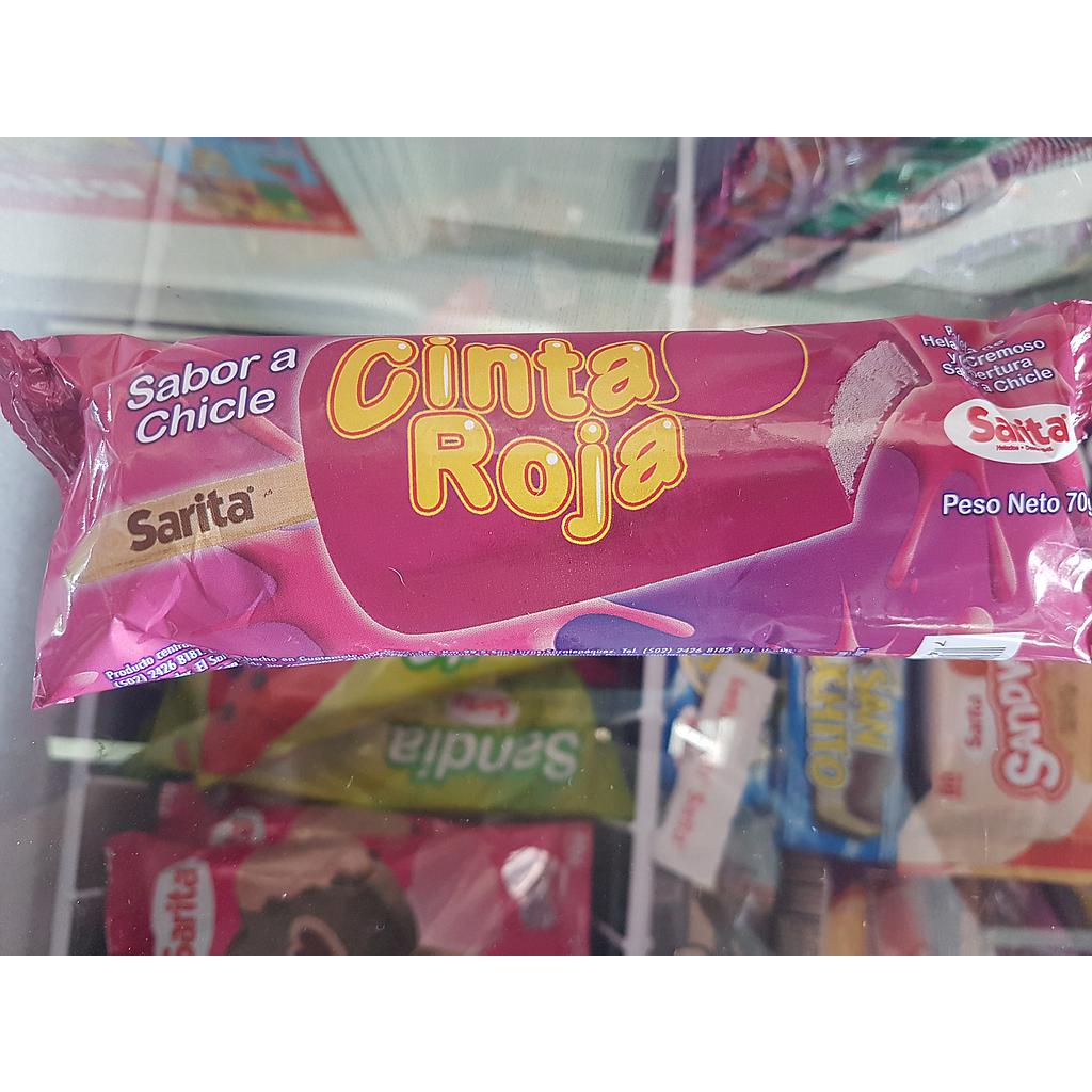 PALETA CINTA ROJA